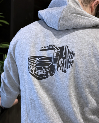Snutebil 3D Hoodie (Logo bak)
