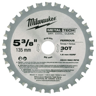 Sirkelsagblad MILWAUKEE Metall
