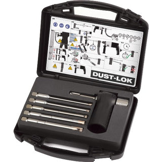 Hammarborrsats MILWAUKEE SDS-Plus Dust-Lok inkl adapter