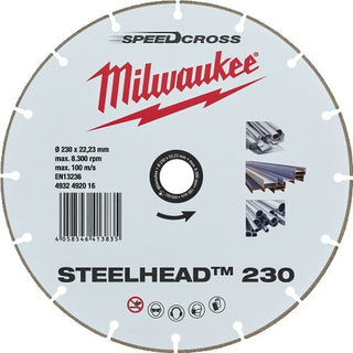 Diamantkappeskive MILWAUKEE Speedcross steelhead