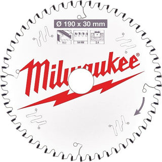 Sirkelsagblad MILWAUKEE Aluminium