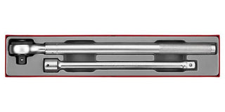 2 deler Skrallehåndtaksett 3/4" Teng Tools TTX3402E