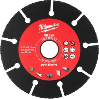 Kappeskive MILWAUKEE CB 115/125