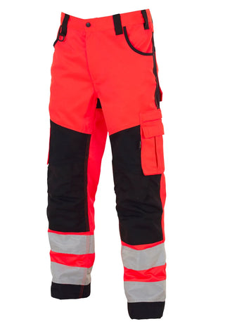 Gesto Bukse stretch Kl.2 Rød/svart