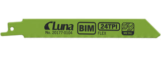 Tigersagblad 24T av Bi-metall med fleksibelt blad for metall Luna