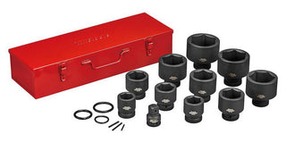 17-delers kraftpipesett med 1'' firkantfeste Teng Tools 9117