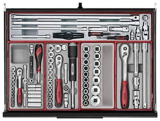 Verktøysett Teng Tools TKS26B1033T SVART 26 TOMMER