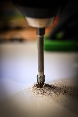 Flisbor med hardmetallspiss Luna