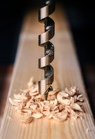 Trespiralbor med 1/4'' og 3/8'' hurtigchuckfeste Luna