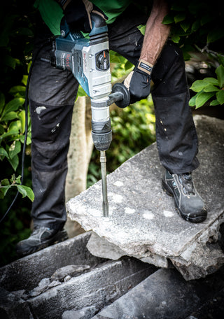 Flatmeisel Longlife med SDS Plus feste Luna