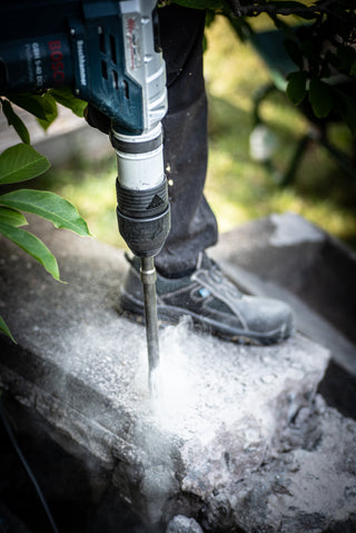 Flatmeisel Longlife med SDS Plus feste Luna