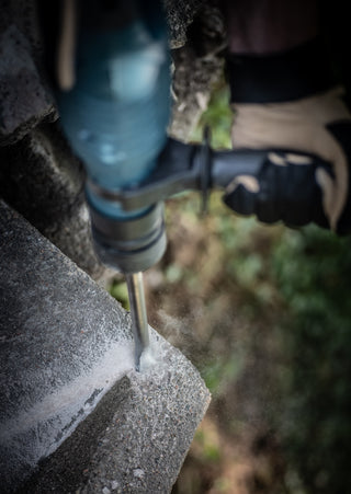 Flatmeisel med SDS Plus feste Luna