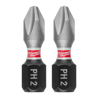 Bits PH2 25mm MILWAUKEE Shockwave Impact Duty