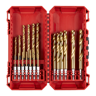 METALLBORSETT Shockwave HSS-G Tin Red Hex Set - 19 pc