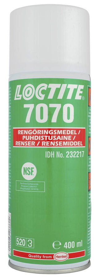 Rengjøring avfettingsspray Loctite 7070