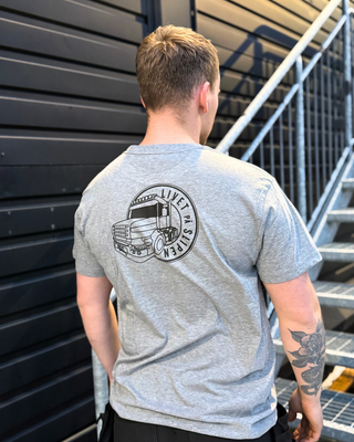 Snutebil T-Skjorte - Grå