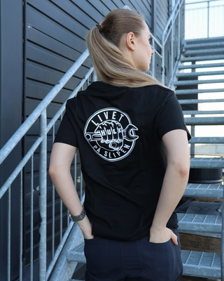 Hulk T-Skjorte - Svart (Liten logo foran, Stor logo bak)