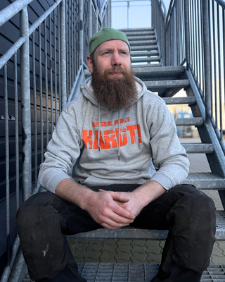 Jeg skal brukes hardt - Hettegenser