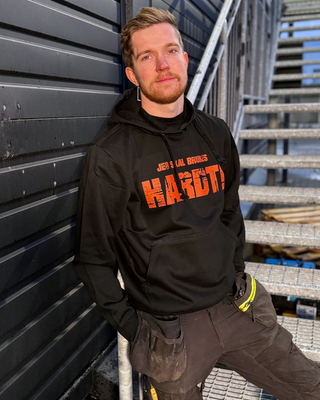 Jeg Skal Brukes Hardt Hoodie - Sort