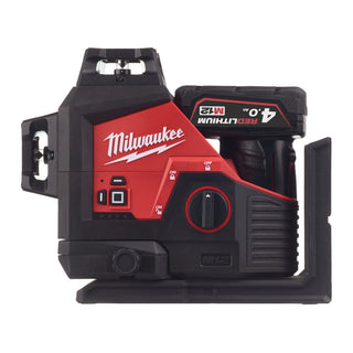 Sirkellaser MILWAUKEE M12 3PL-401C Grønn 12 V