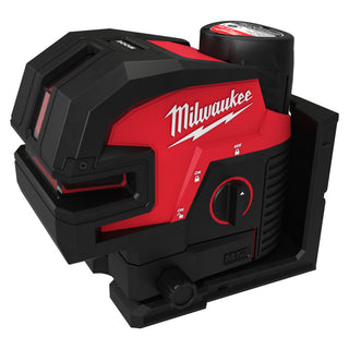 Kryss- og punktlaser MILWAUKEE M12 CLL4P-301C 12 V