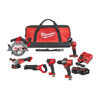 Kombipakke MILWAUKEE M18 FPP6H3-502B 18 V