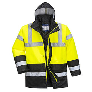 S466 - Hi-Vis Vinter Trafikk jakke to farget