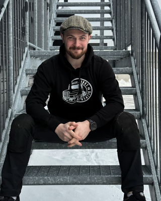 Snutebil Hoodie - Svart