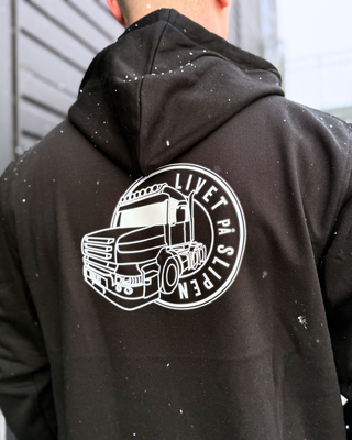 Snutebil Hoodie - Sort