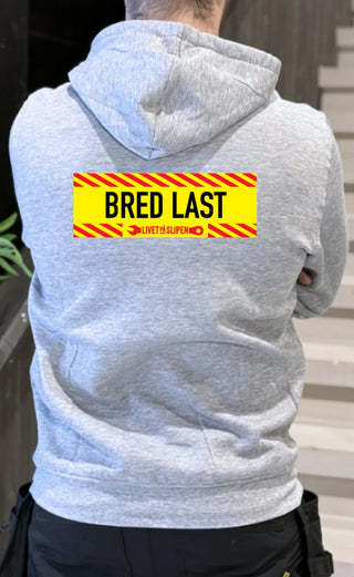 BRED LAST Hoodie (Logo bak)