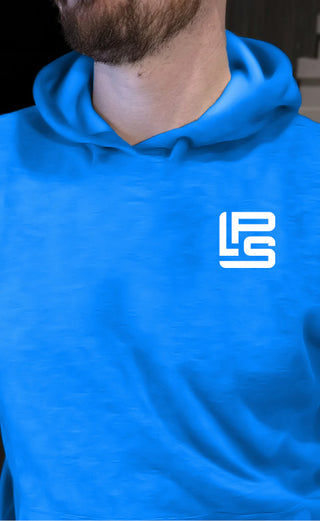 LPS Cube Hoodie (Liten logo foran, Stor logo bak)