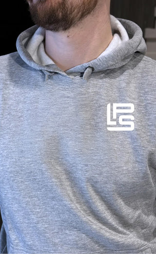 LPS Cube Hoodie (Liten logo foran, Stor logo bak)