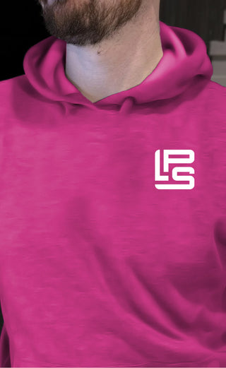 LPS Cube Hoodie (Liten logo foran, Stor logo bak)