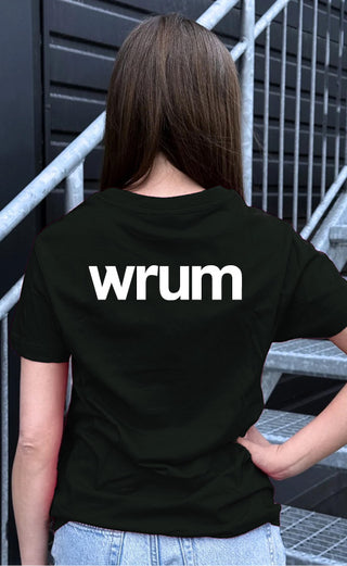 wrum T-Skjorte (Liten logo foran, stor logo bak)